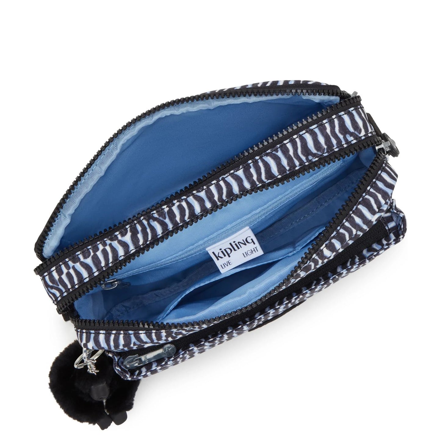 Kipling Abanu Medium Crossbody holiday waves