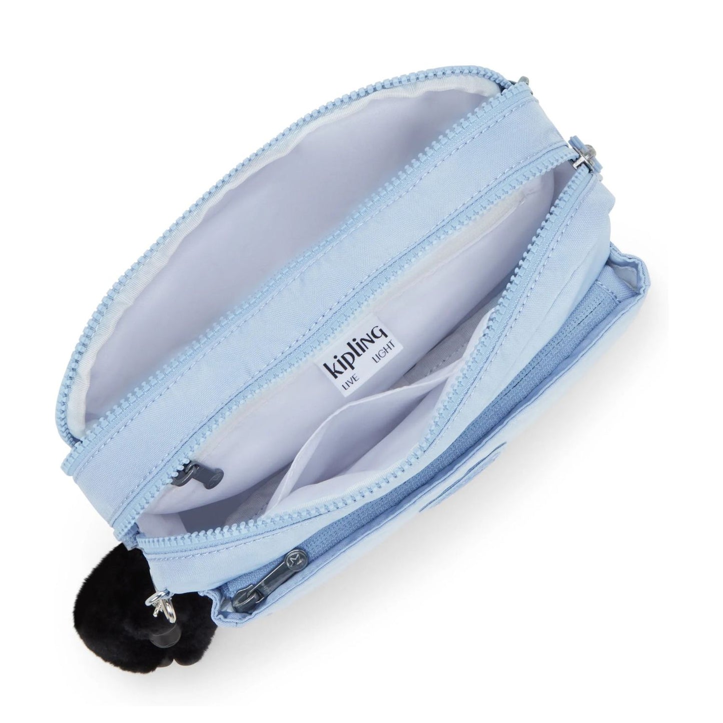 Kipling Abanu Medium Crossbody cloudy sky blue