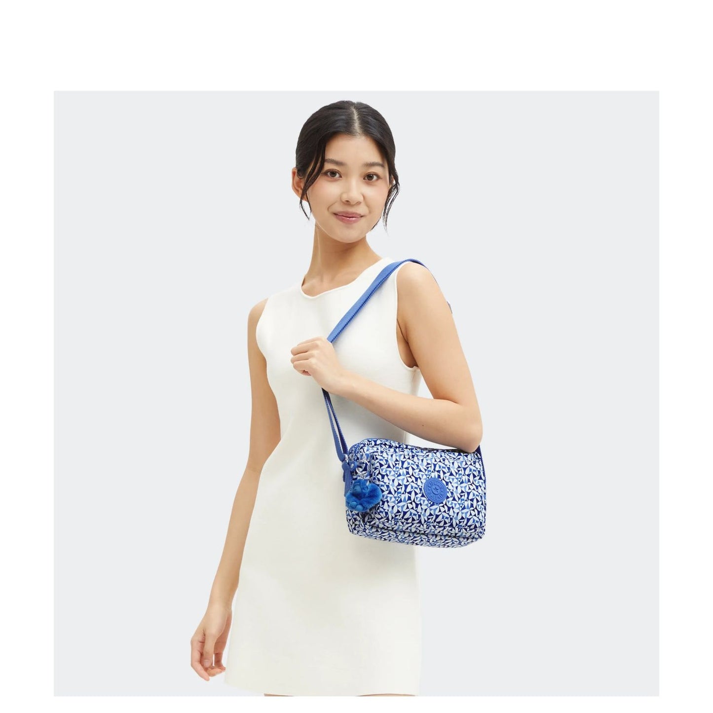 Kipling Abanu Medium Crossbody crazy leaves