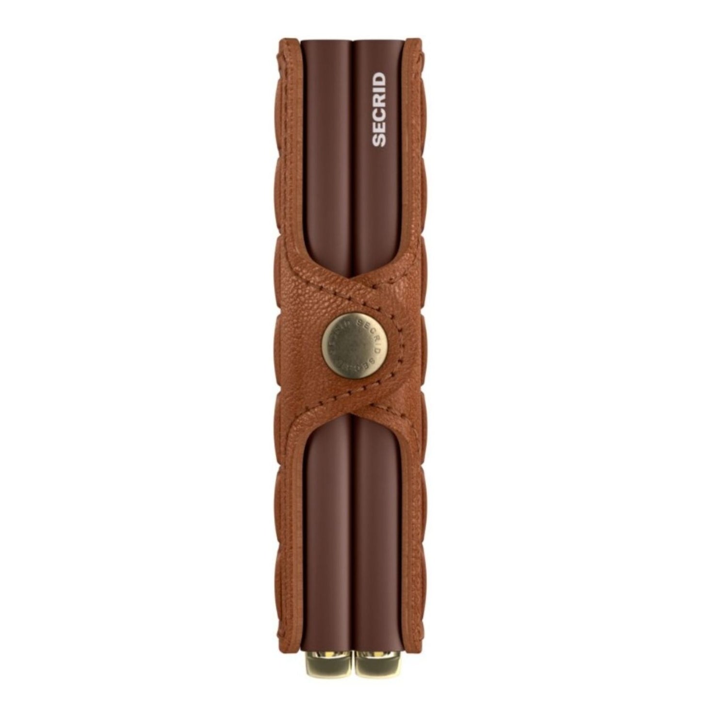 Secrid Twinwallet Emboss Lines cognac