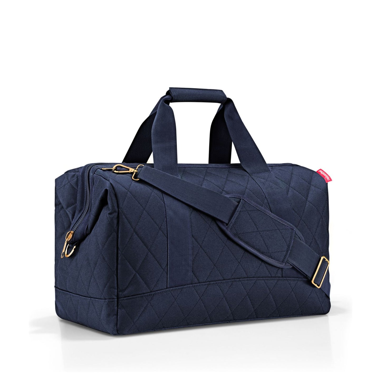 Reisenthel Travelling Allrounder L rhombus midnight gold