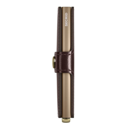 Secrid Miniwallet Naplak mahogany