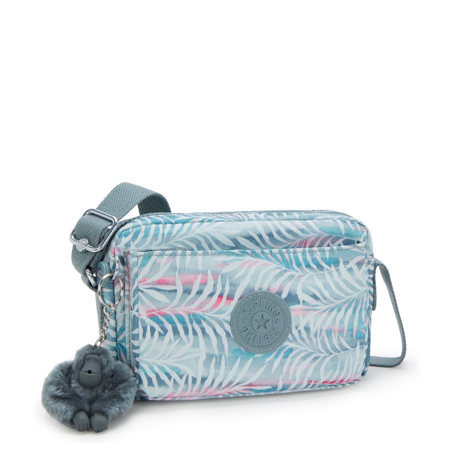 Kipling Abanu Mini Crossbody palmtree leaves