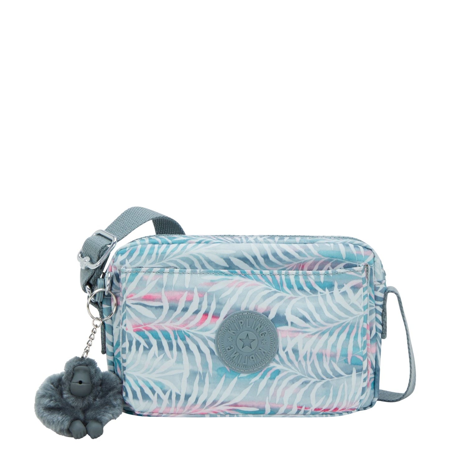 Kipling Abanu Mini Crossbody palmtree leaves