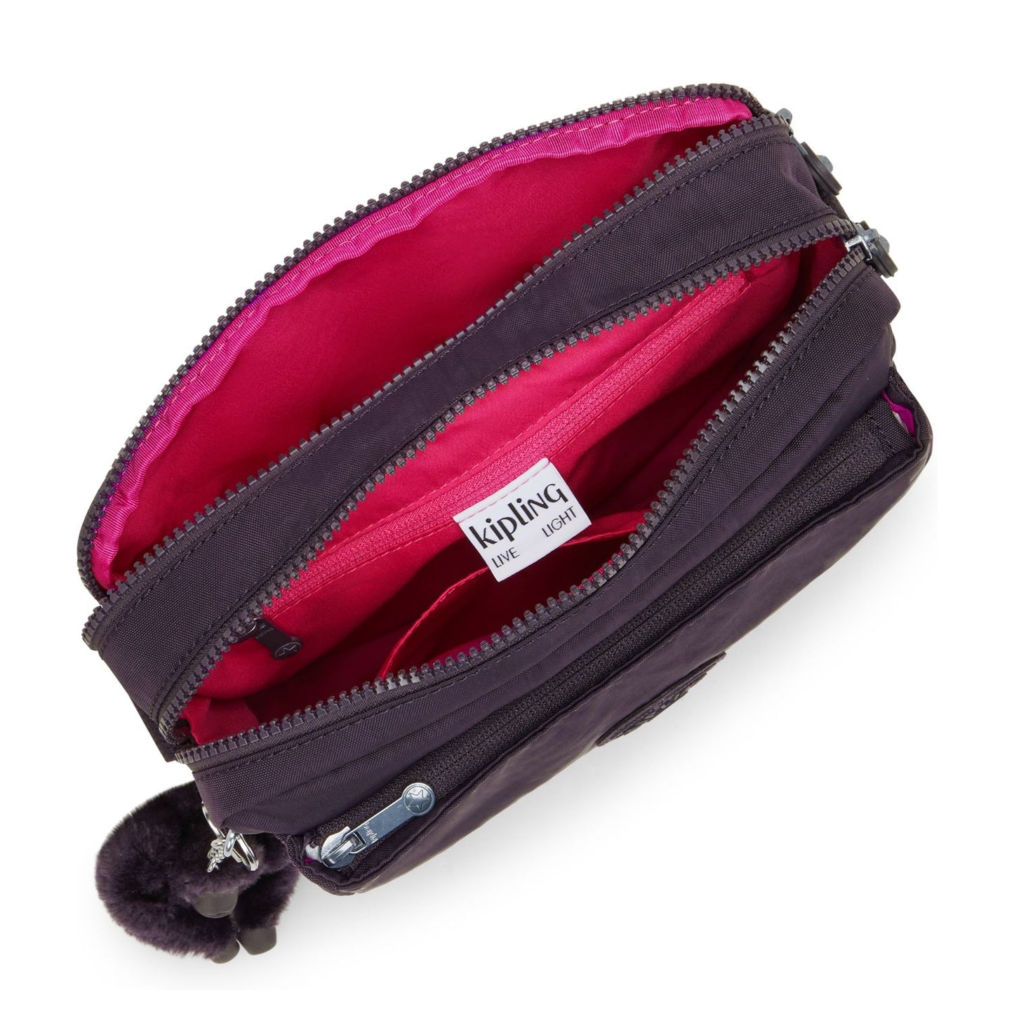 Kipling Abanu Medium Crossbody ultimate plum