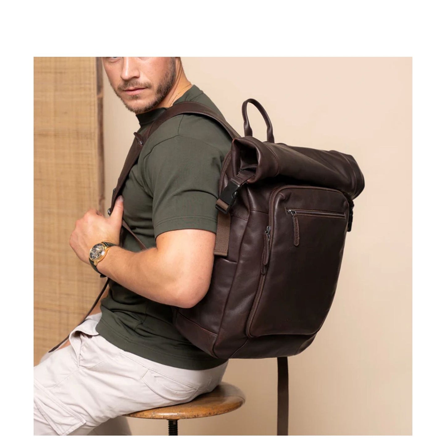The Chesterfield Brand Remo Backpack brown