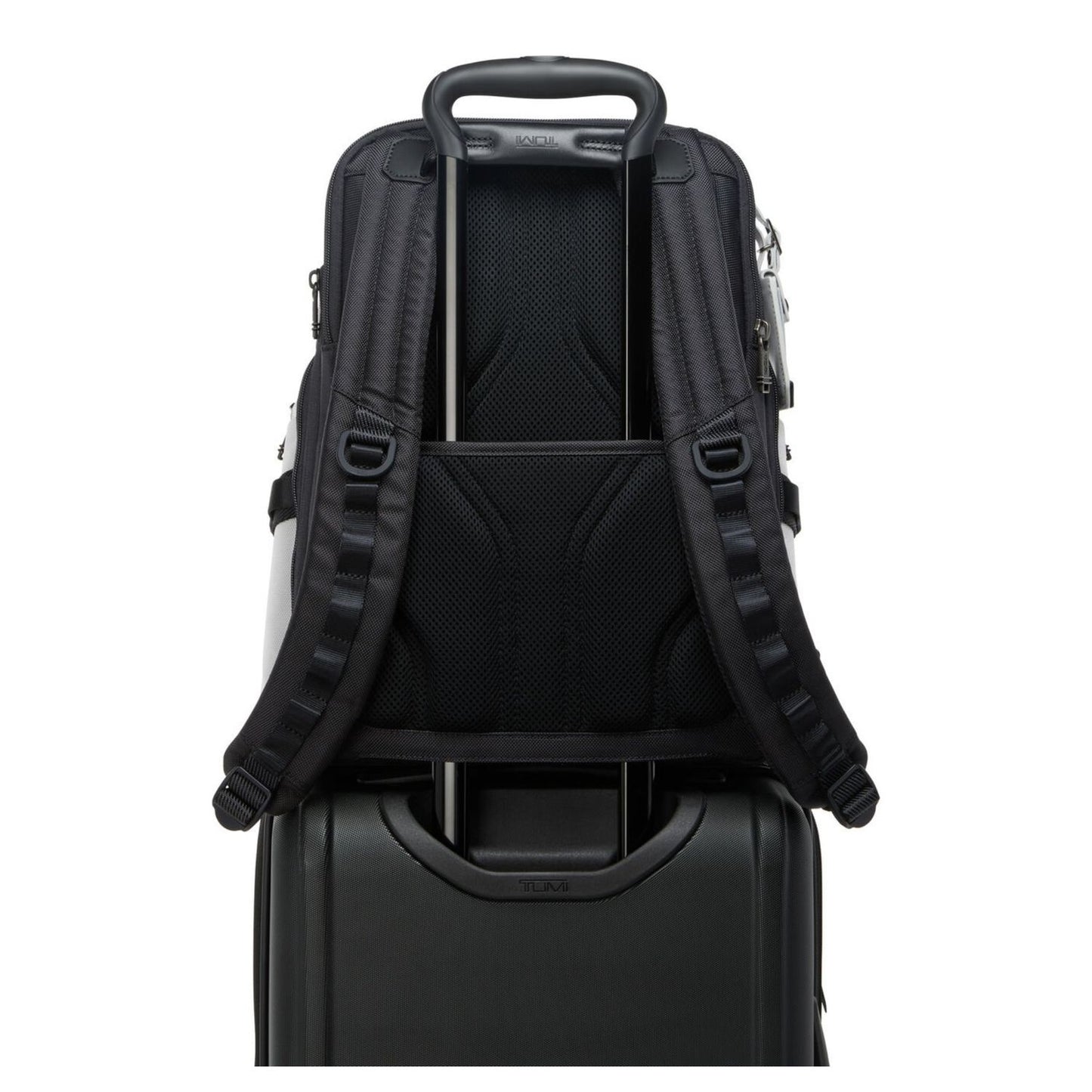 Tumi Alpha Bravo Navigation Backpack pearl grey