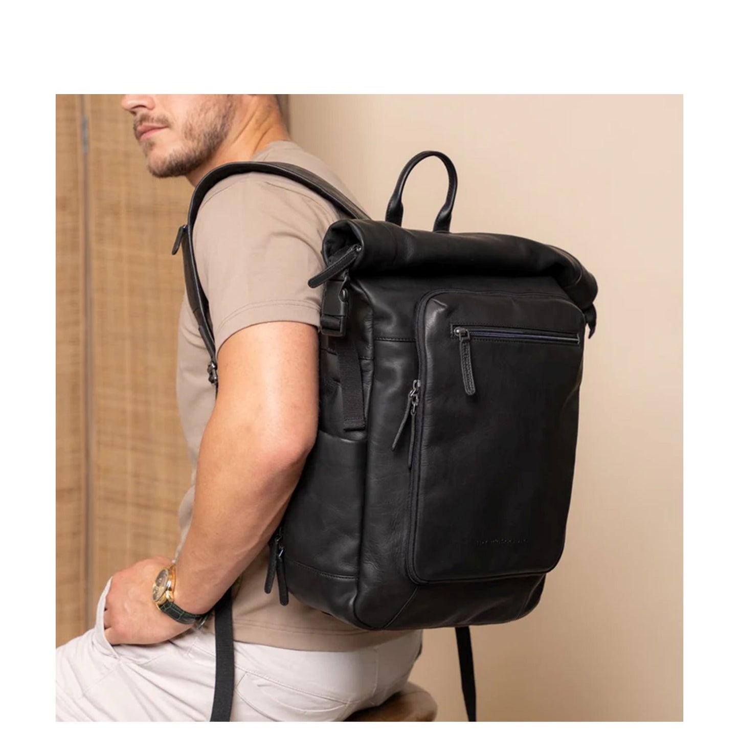 The Chesterfield Brand Remo Backpack black