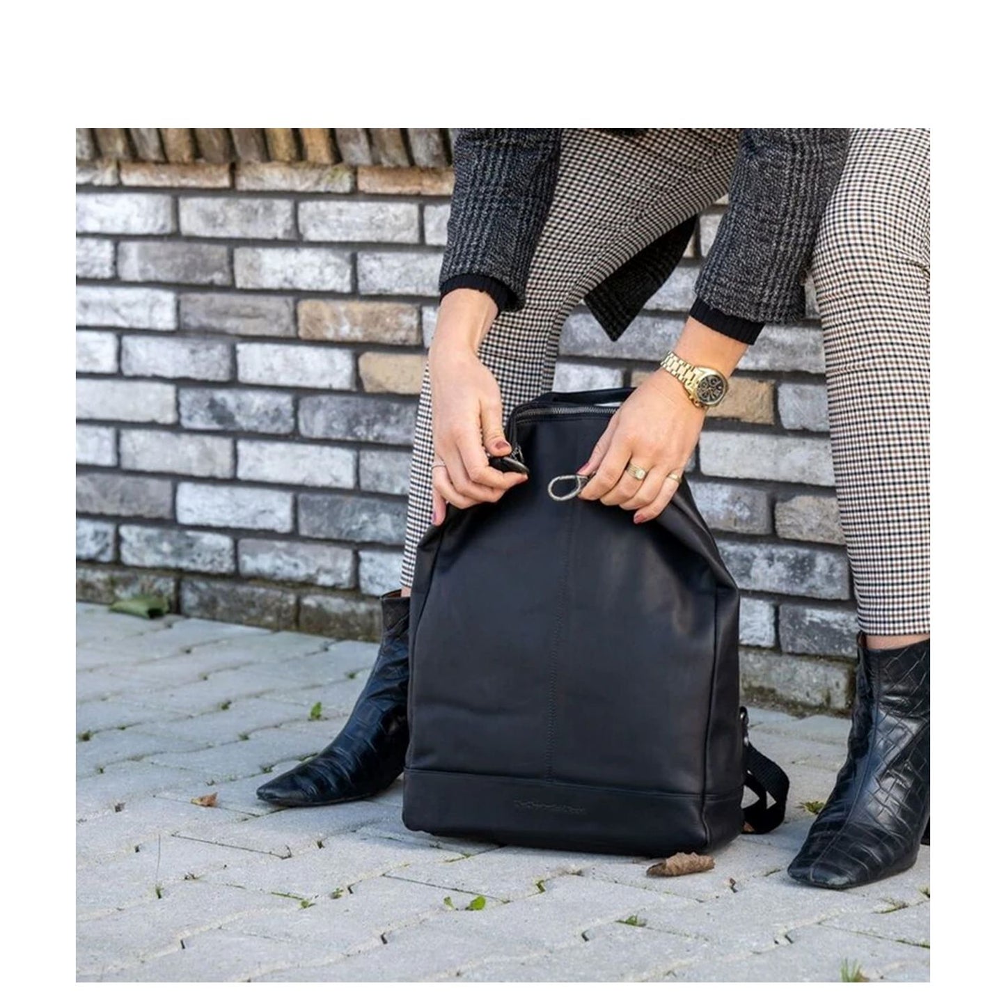 The Chesterfield Brand Manchester Backpack black