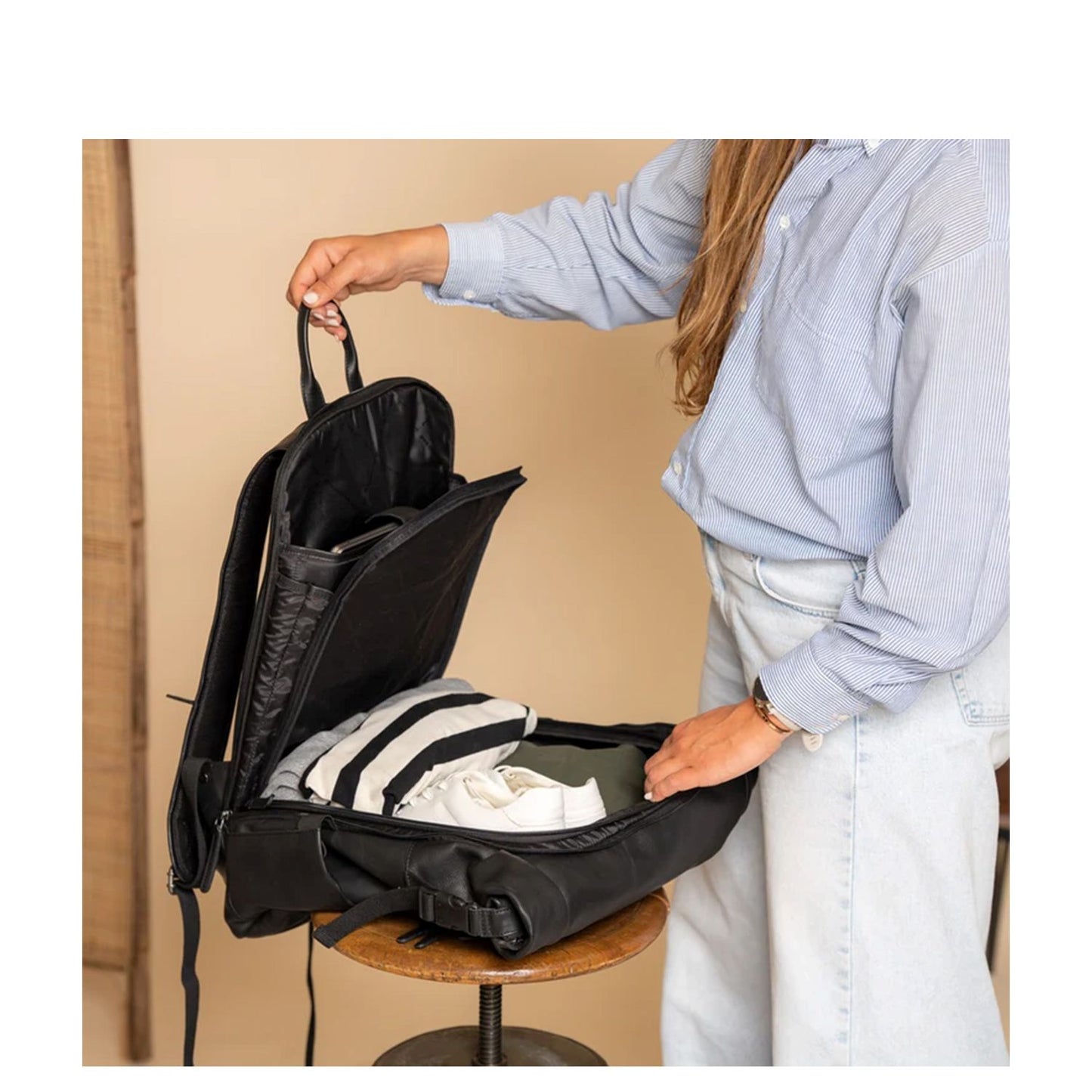 The Chesterfield Brand Remo Backpack black