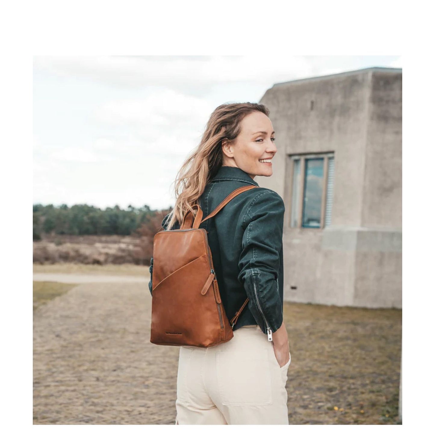 The Chesterfield Brand Amanda Backpack cognac