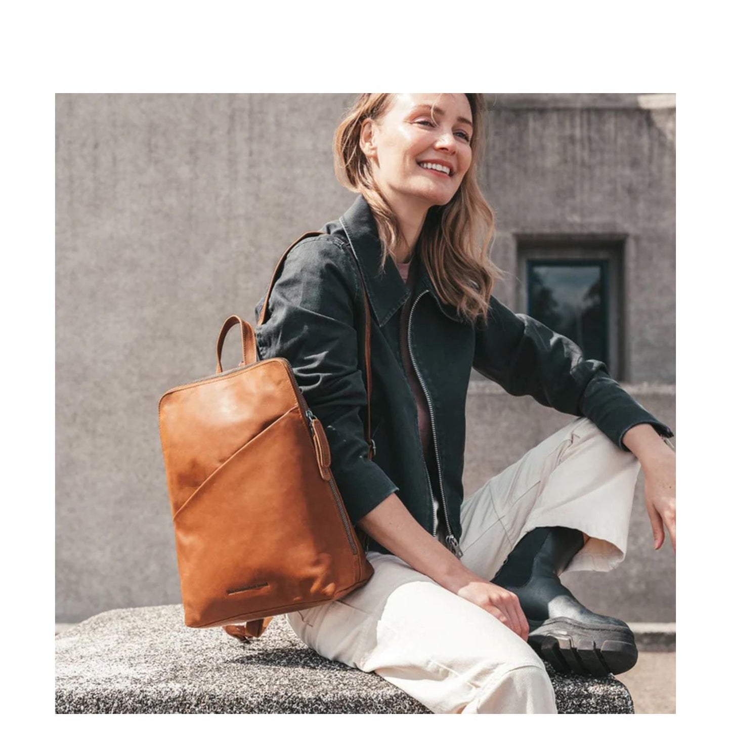 The Chesterfield Brand Amanda Backpack cognac