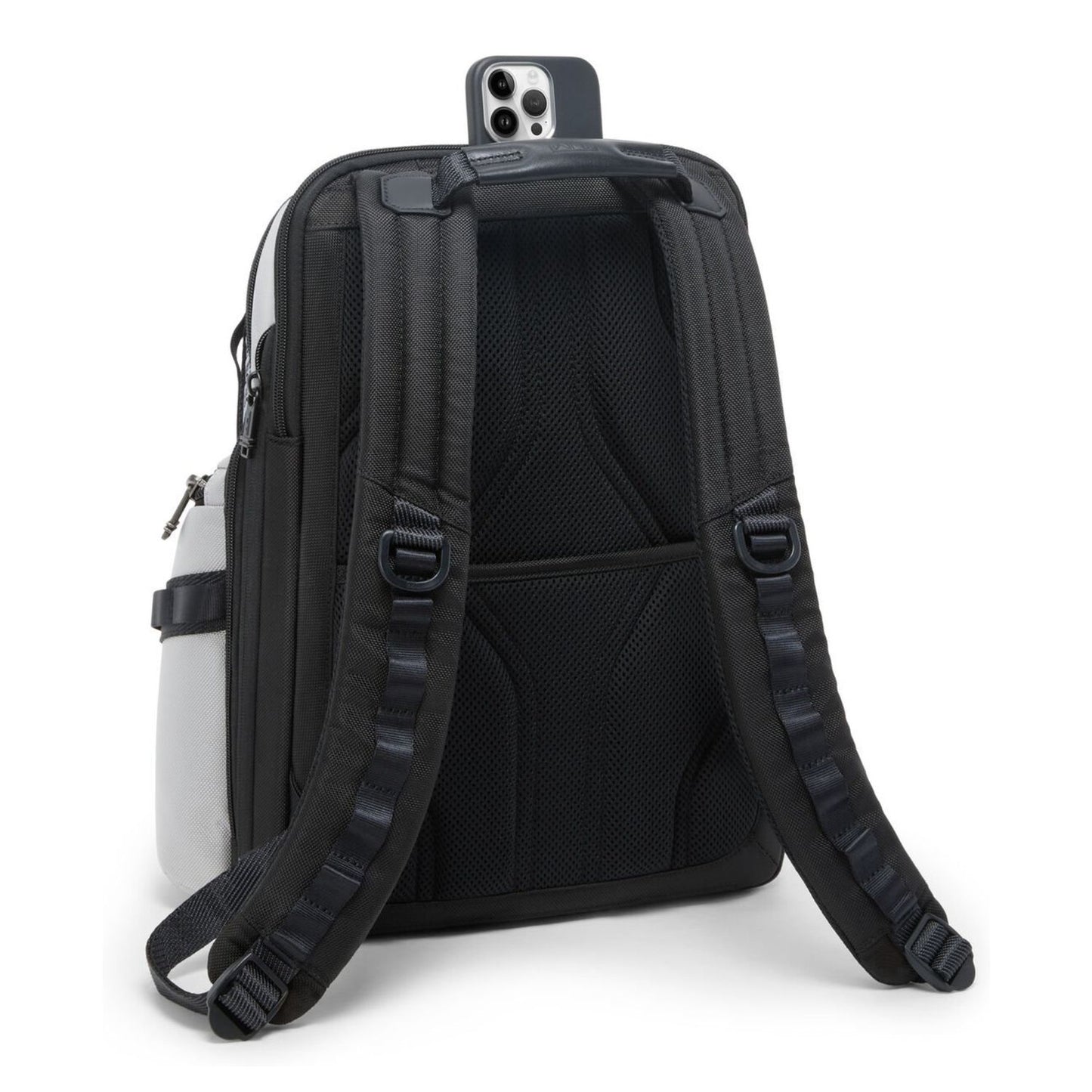 Tumi Alpha Bravo Navigation Backpack pearl grey