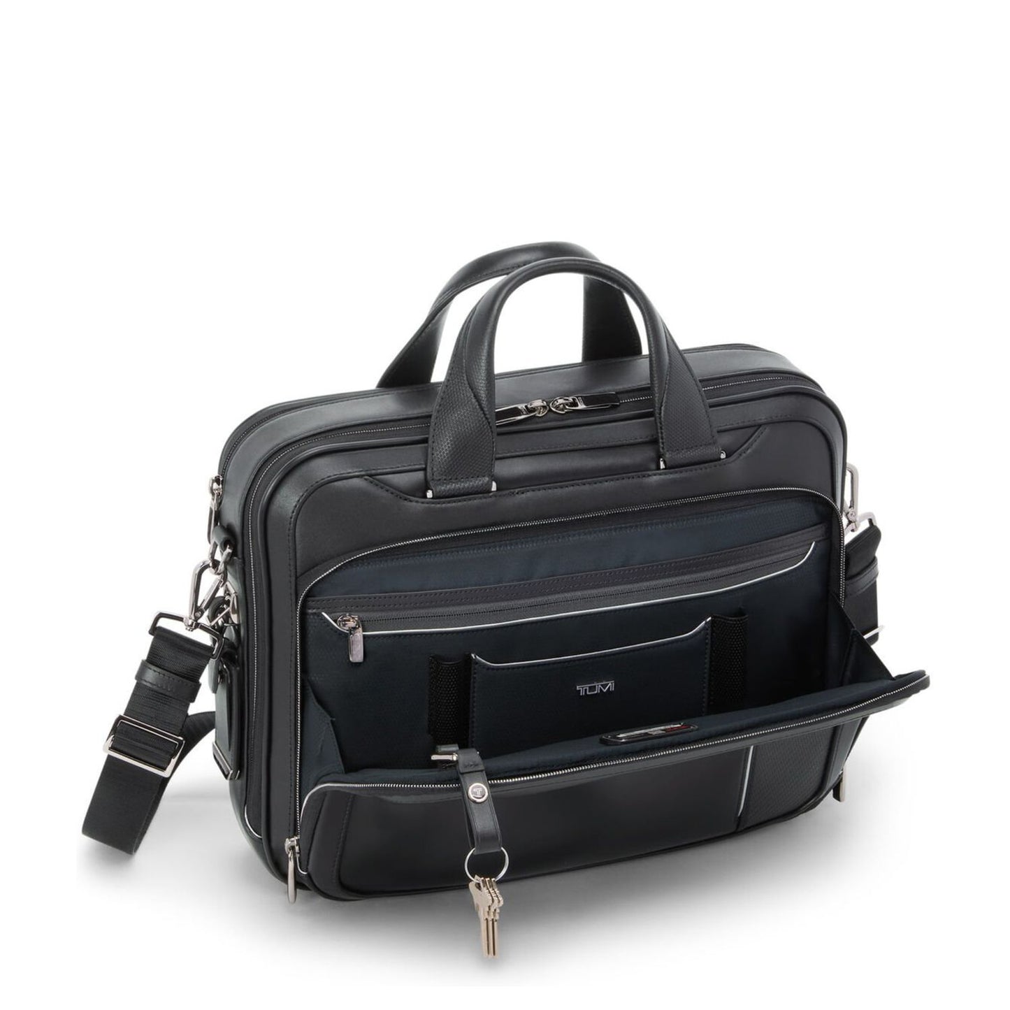 Tumi Arrive Sadler Large Briefcase black
