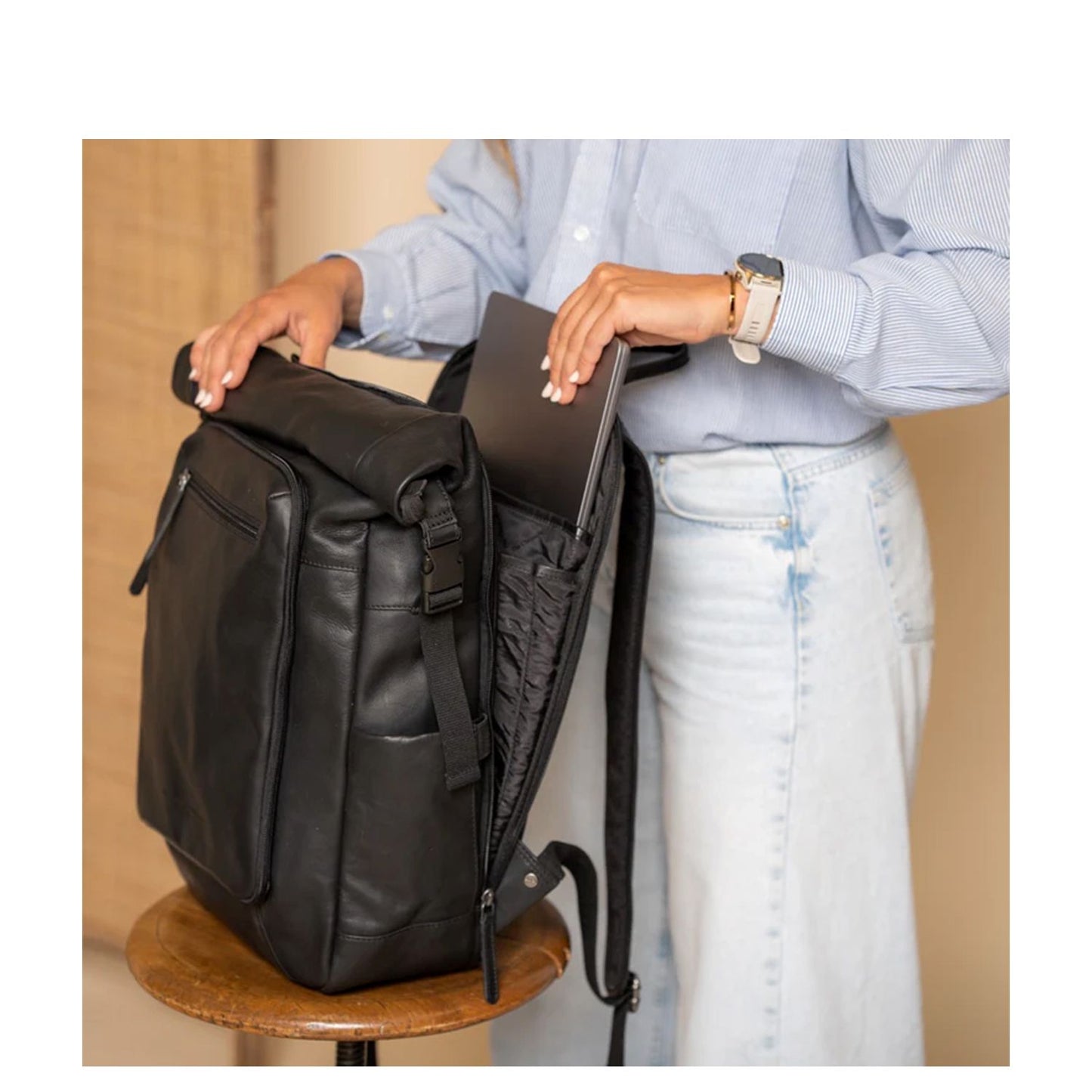 The Chesterfield Brand Remo Backpack black