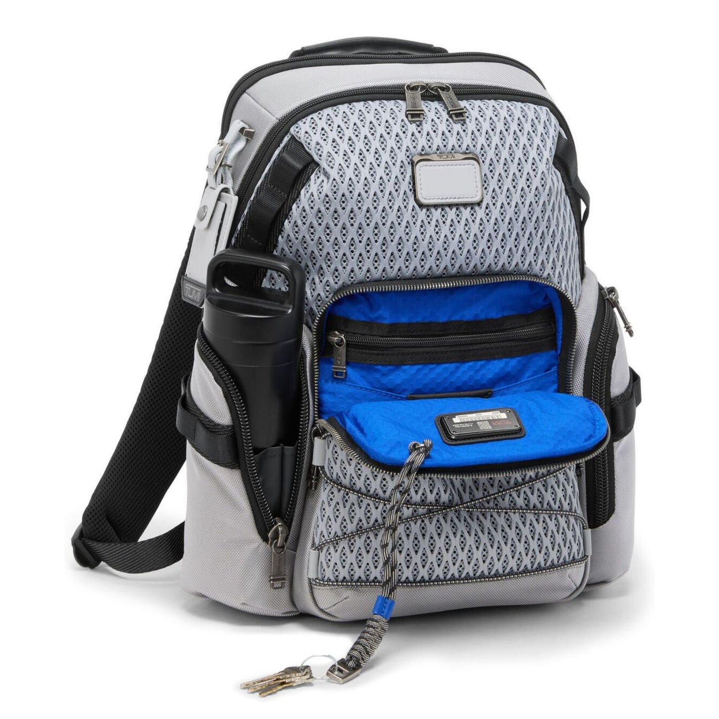 Tumi Alpha Bravo Navigation Backpack pearl grey