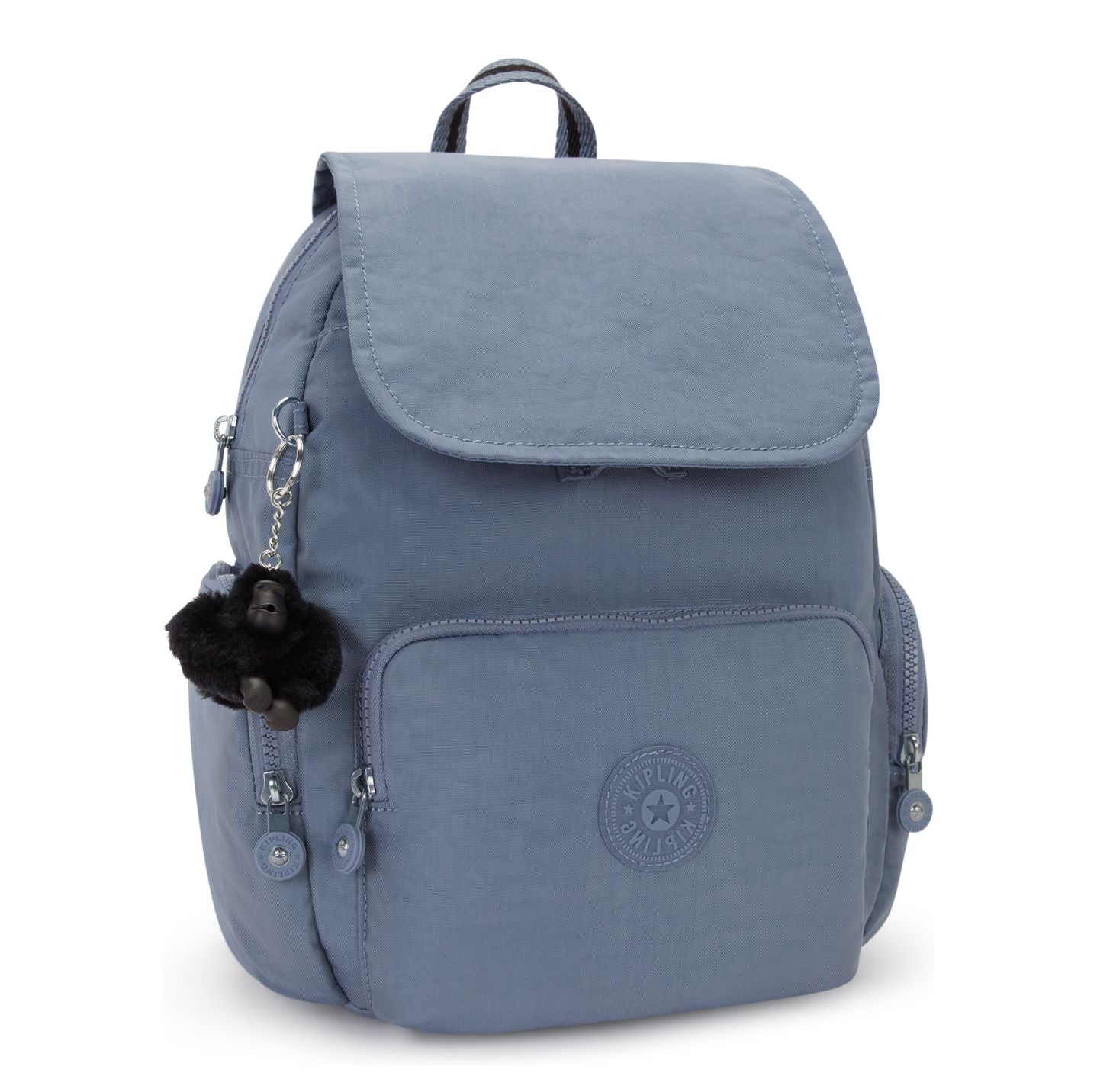 Kipling City Zip S b blue stone
