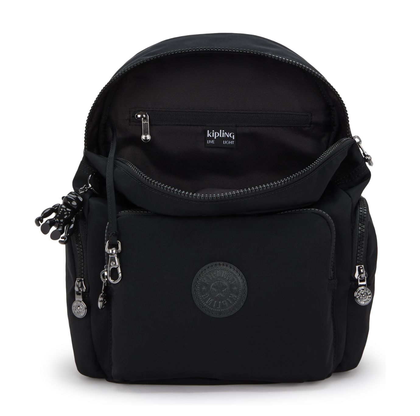 Kipling City Zip S b el infinite black
