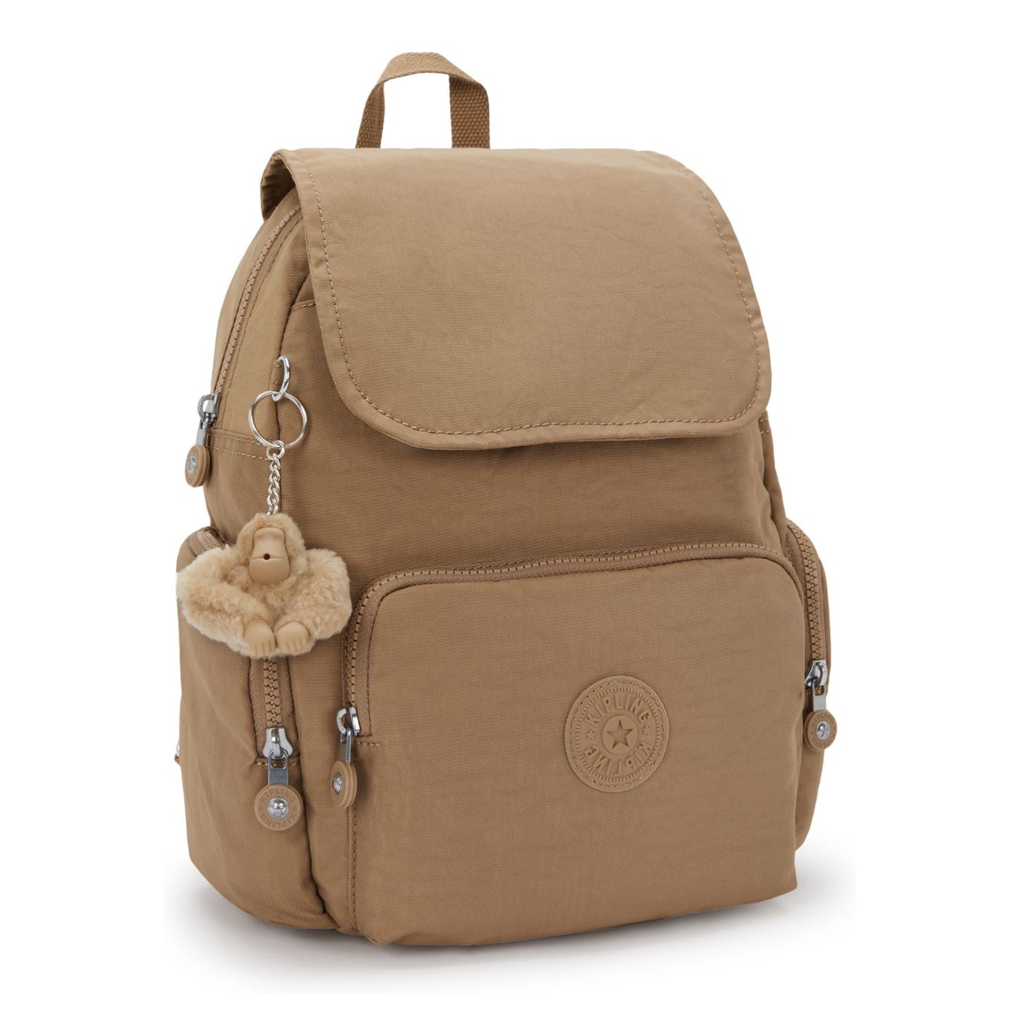 Kipling City Zip S b early tan