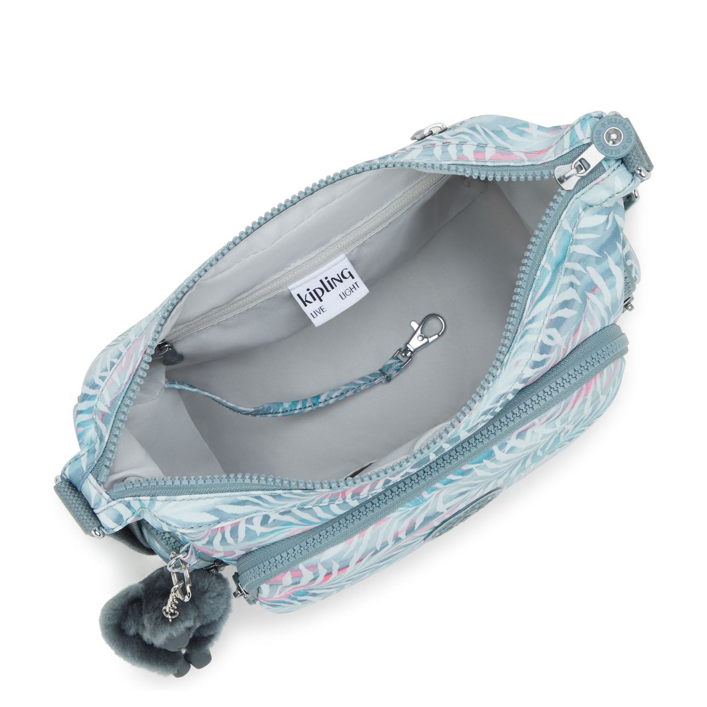 Kipling Gabb S Shoulderbag palmtree leaves