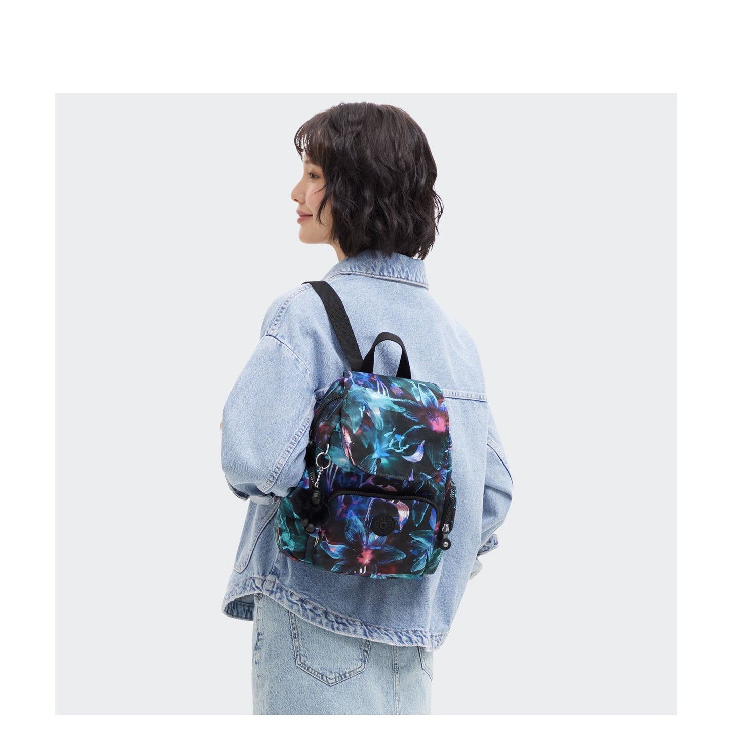 Kipling City Zip Mini Backpack spectral orchid