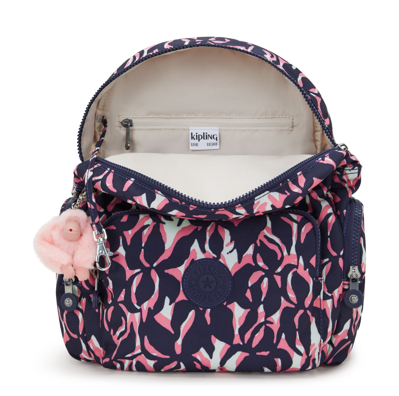 Kipling City Zip S Backpack palm mood