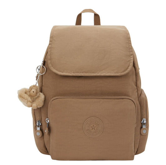 Kipling City Zip S b early tan