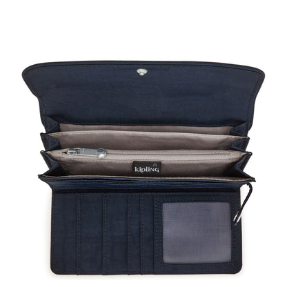 Kipling Money Land Wallet blue bleu