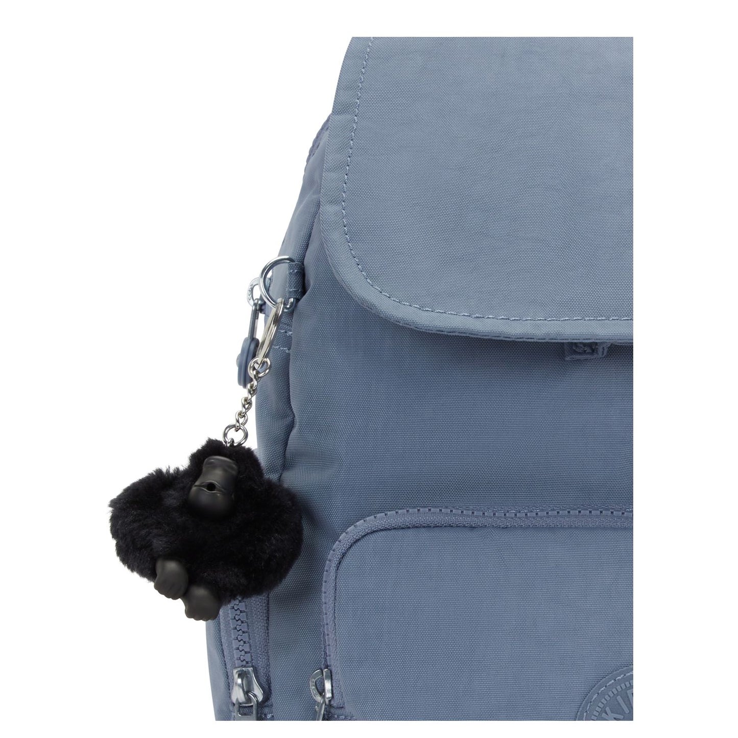 Kipling City Zip S b blue stone