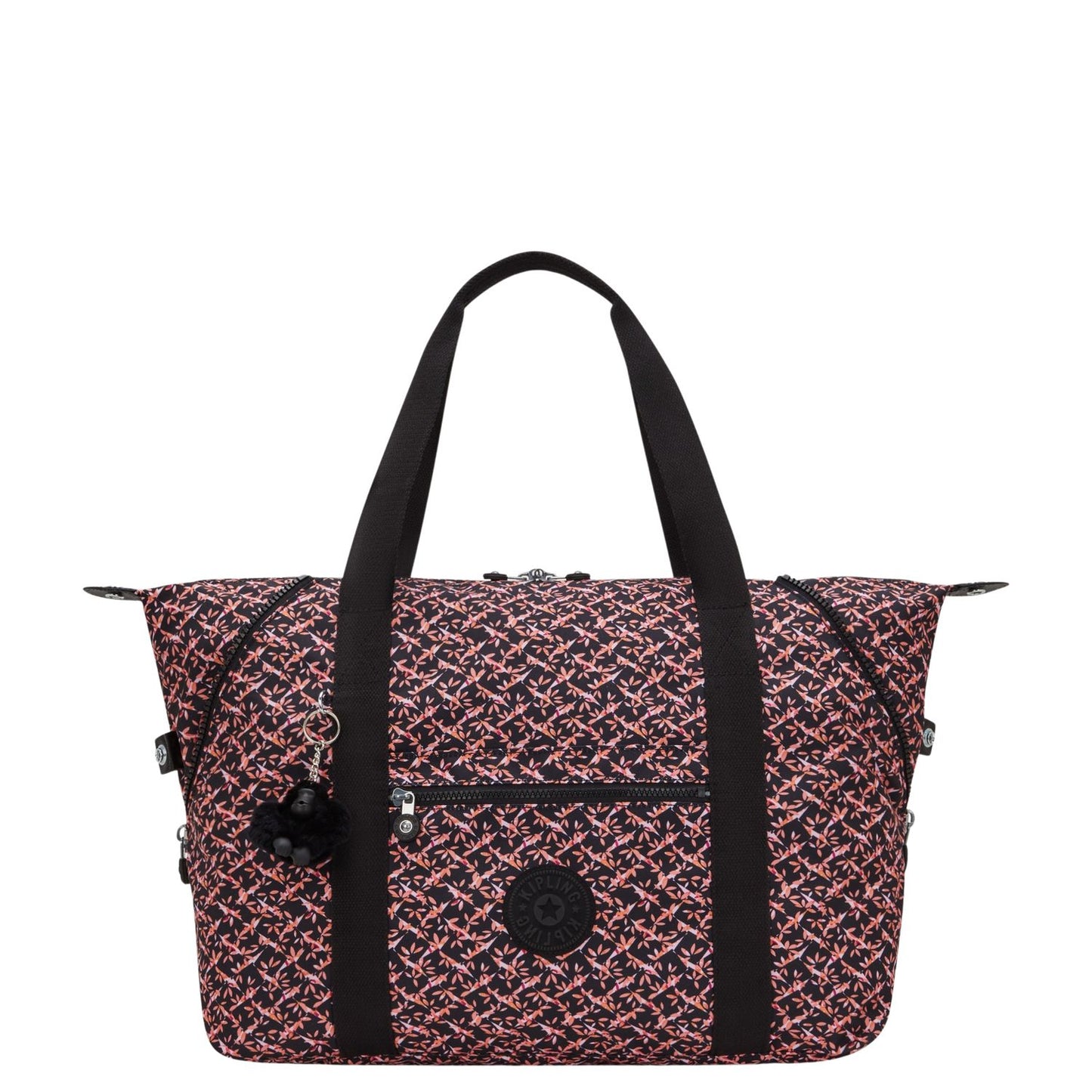 Kipling Art M Duffle dancing bouquet