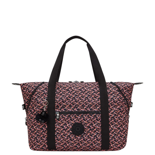 Kipling Art M Duffle dancing bouquet