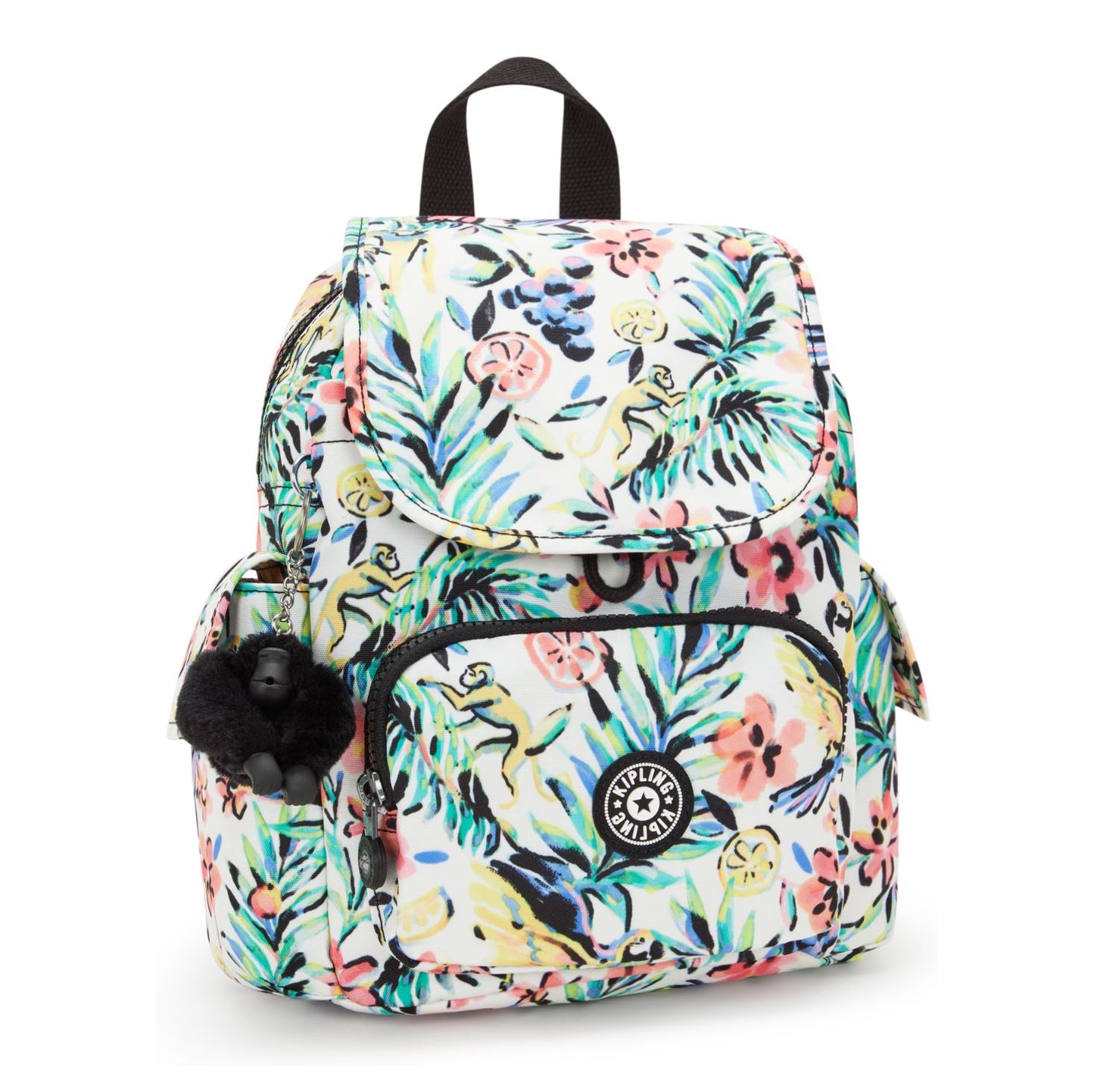 Kipling City Pack S Backpack cocktail floral