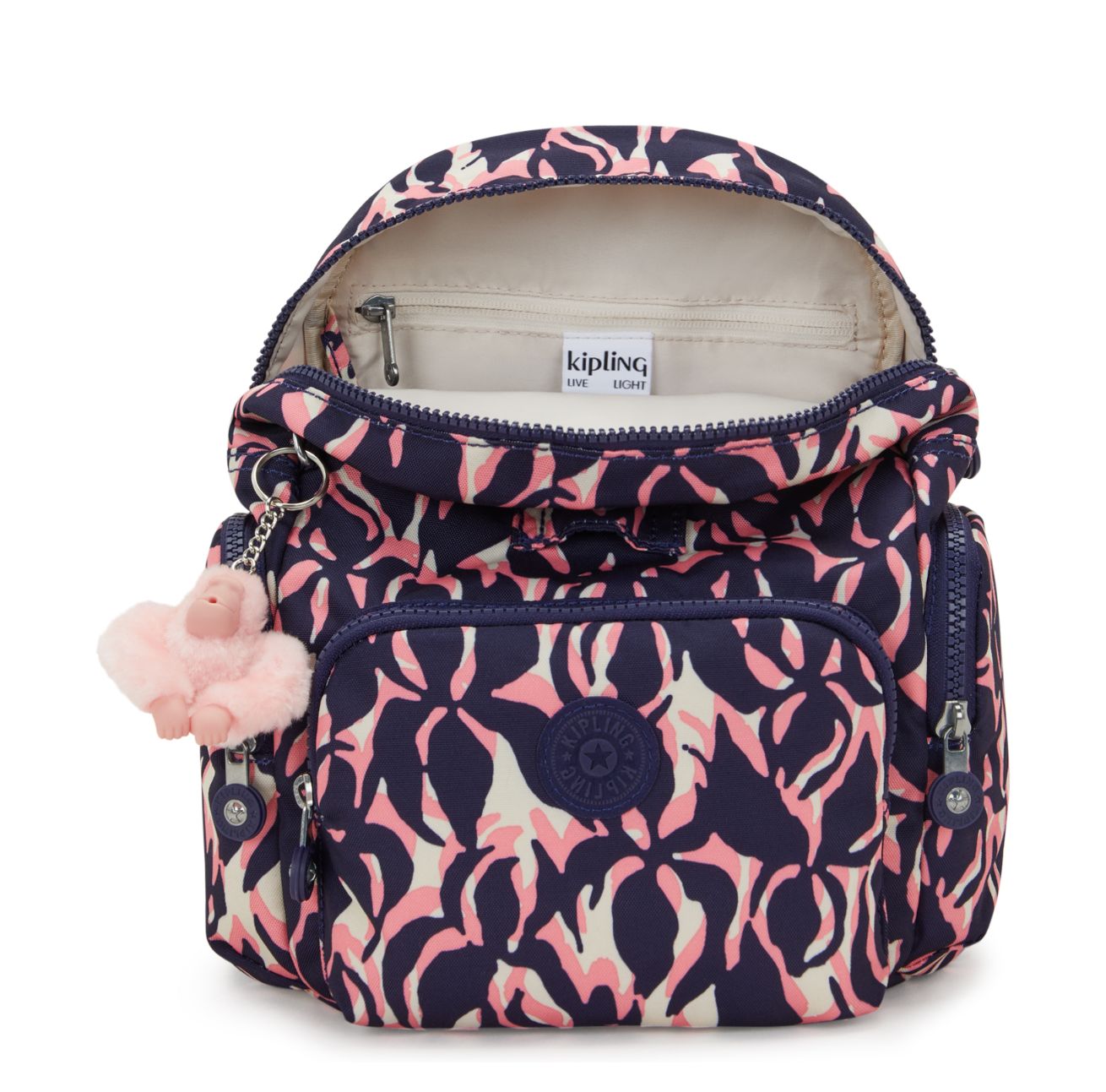 Kipling City Zip Mini Backpack palm mood