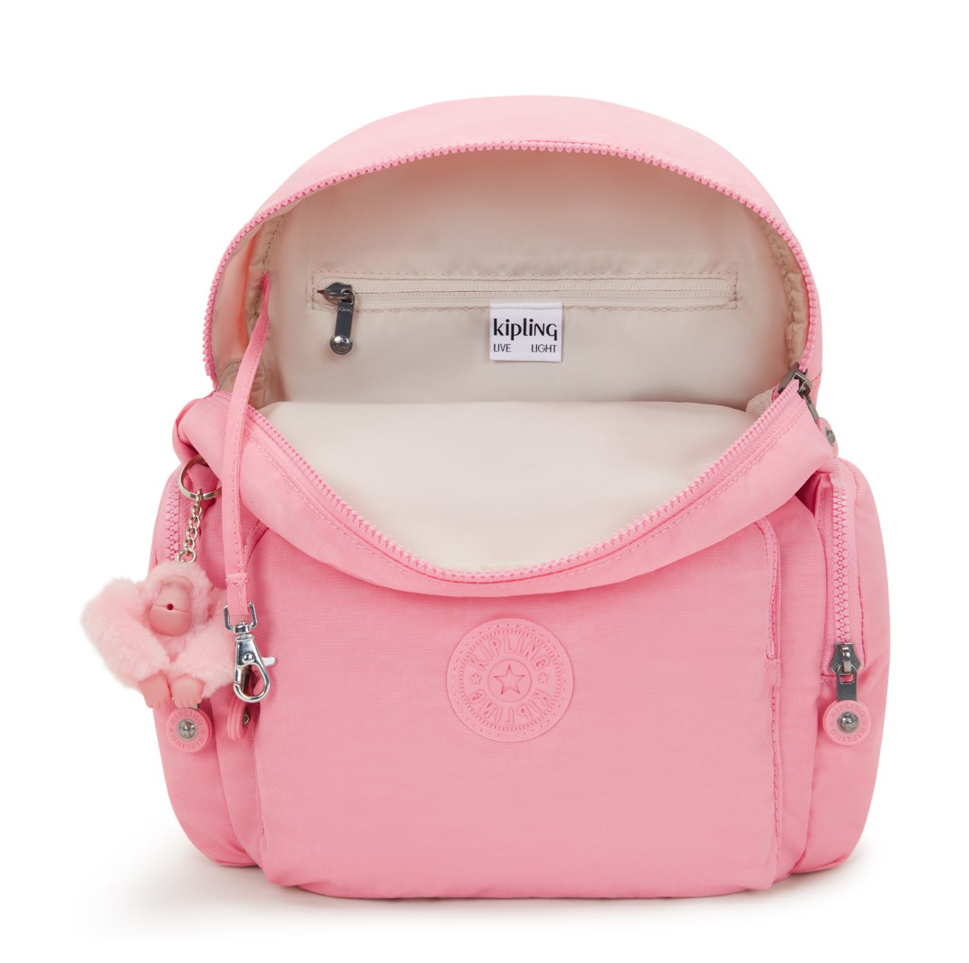 Kipling City Zip S Backpack enjoyable blush