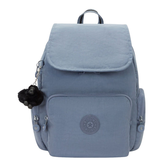 Kipling City Zip S b blue stone