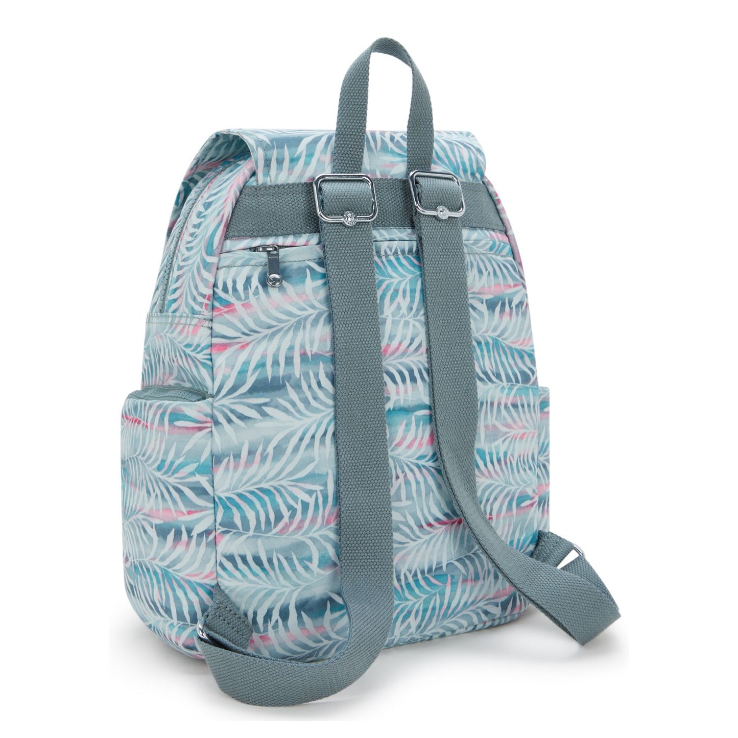 Kipling City Zip S Backpack palmtree leaves