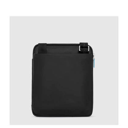 Piquadro Blue Square iPad Air/ iPad Crossbody Bag black