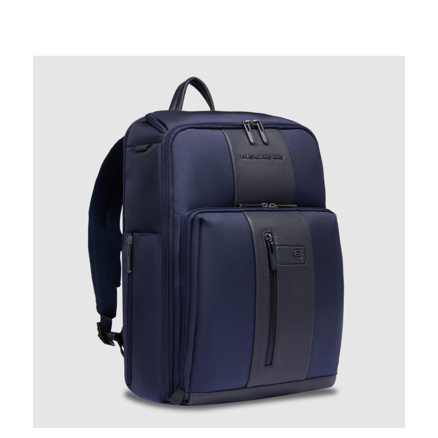 Piquadro Brief 2 Laptop Computer Backpack 15.6" dark blue