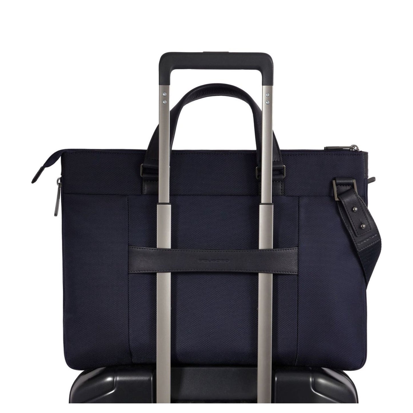 Piquadro Brief 2 Slim Laptop Bag 15.6" dark blue