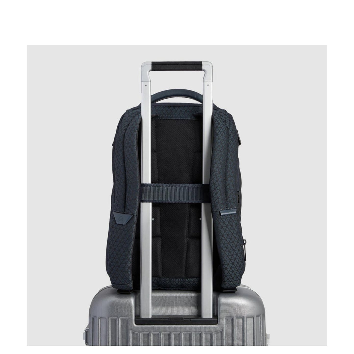 Piquadro W139 Modular Travel Laptop Backpack blue