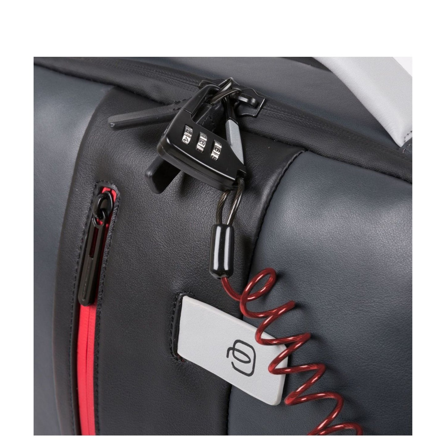 Piquadro Urban PC And iPad Cable Backpack 15.6" gray/ black