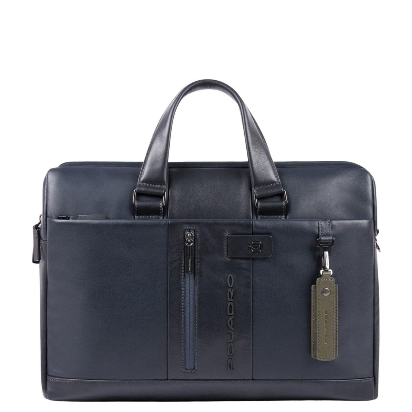 Piquadro Urban Computer Portfolio Briefcase with iPad Compartment blue