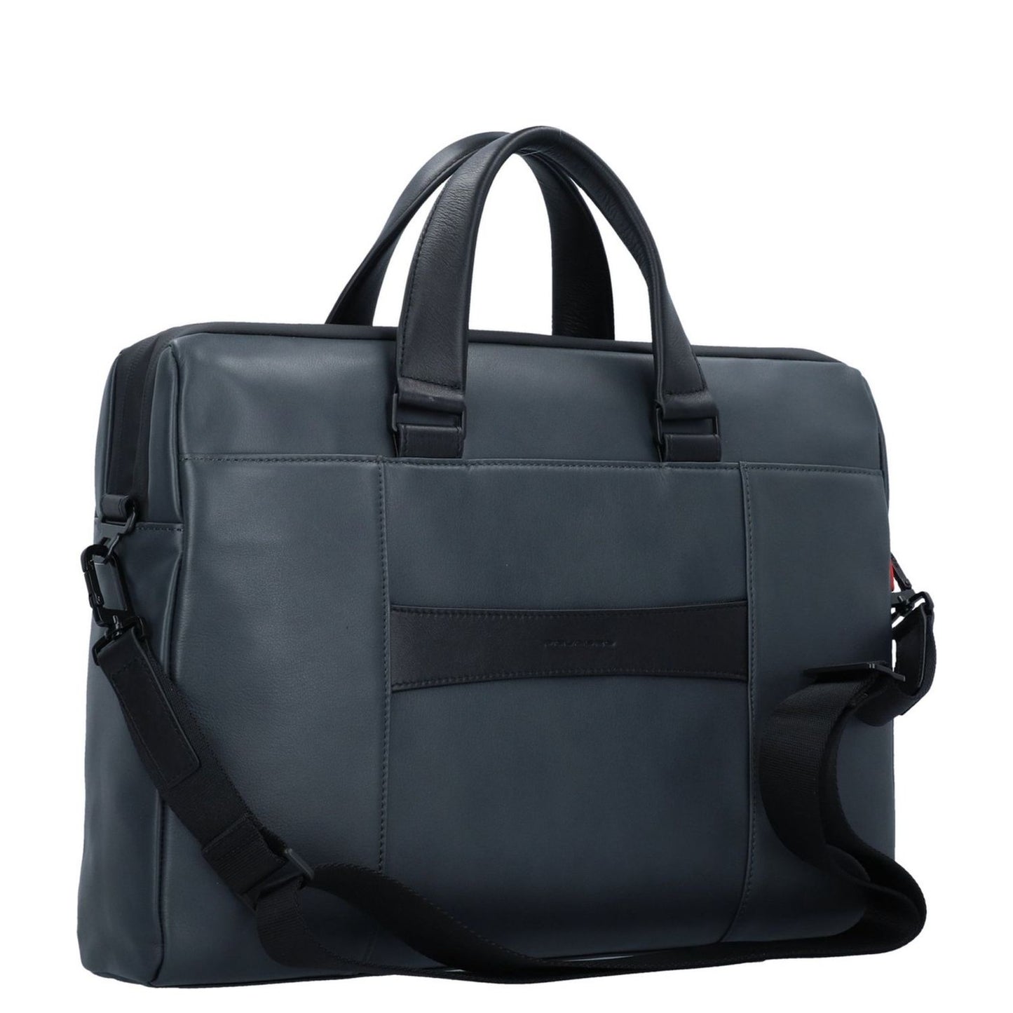 Piquadro Urban Computer Portfolio Briefcase with iPad Compartment grey / black