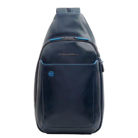 Piquadro Blue Square Mono Sling iPad Pro 9.7"/ iPad 11" blue