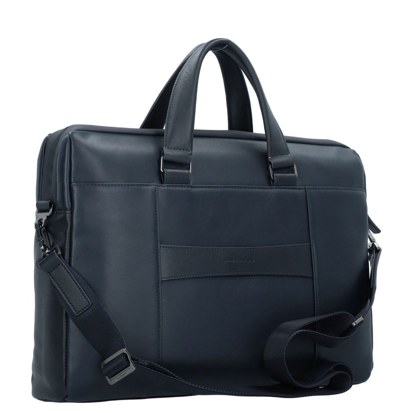 Piquadro Urban Computer Portfolio Briefcase with iPad Compartment blue