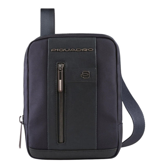 Piquadro Brief 2 iPad Mini Crossbody Bag dark blue