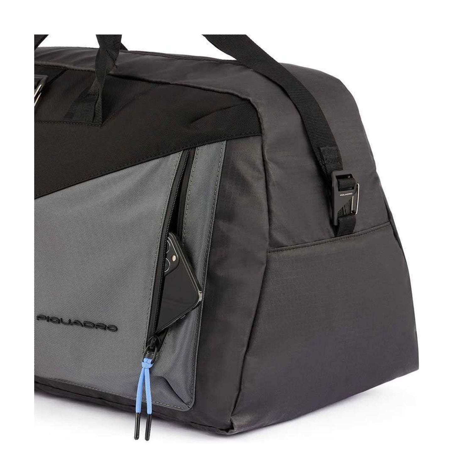Piquadro Spike Weekender Duffle Bag Duffle grey/black
