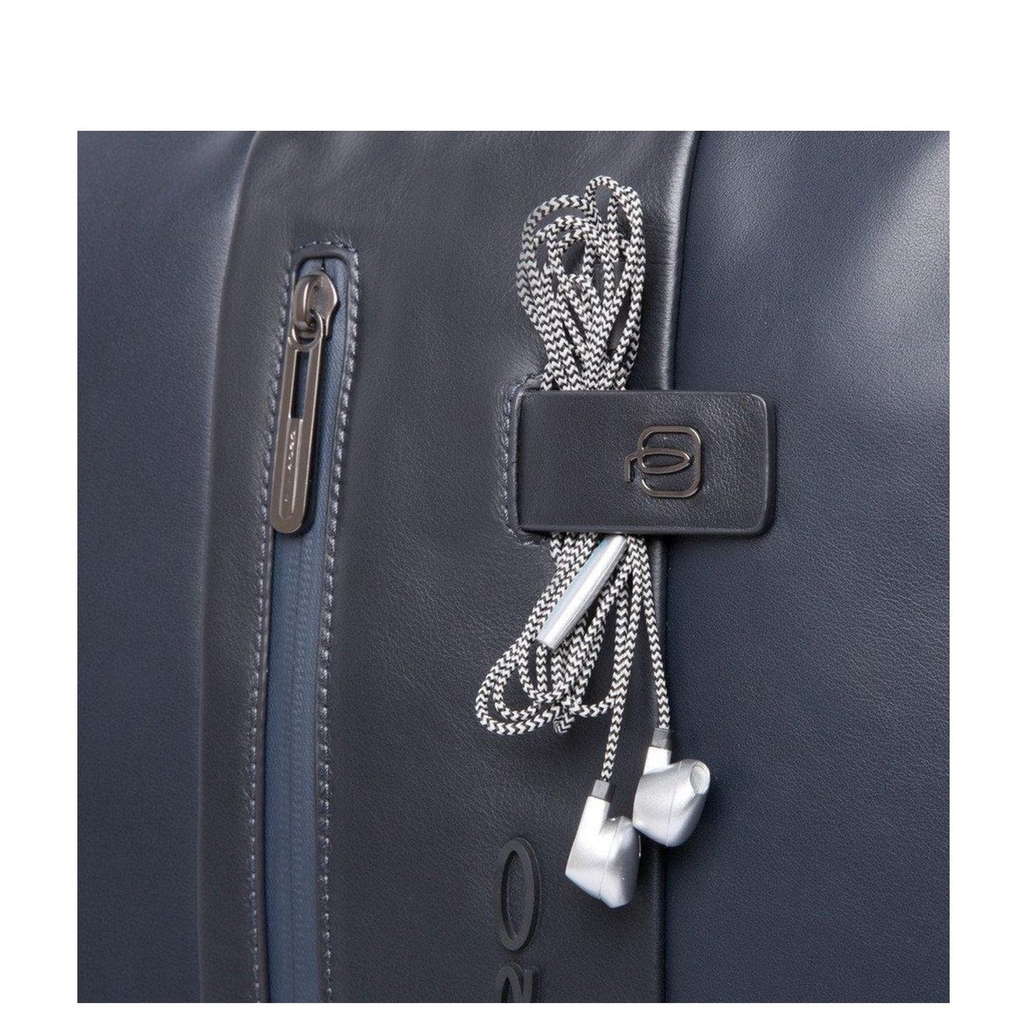 Piquadro Urban PC and iPad backpack with anti-theft cable black
