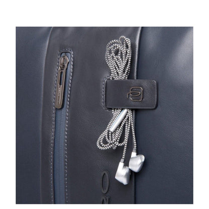 Piquadro Urban PC and iPad backpack with anti-theft cable black