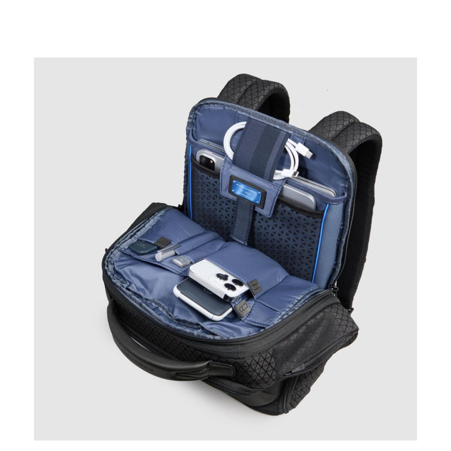 Piquadro W139 Modular Travel Laptop Backpack nero